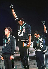 Olimpiade Mexico City 1968 - Salam Black Power